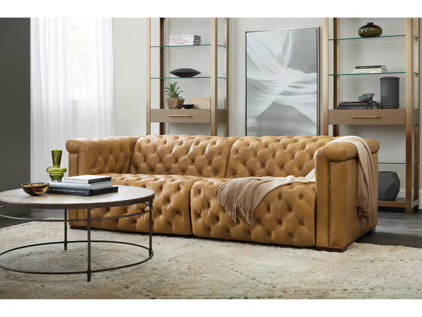 Savion 2 over 2 Sofa with Power Recline & Power Headrest Hooker Furniture