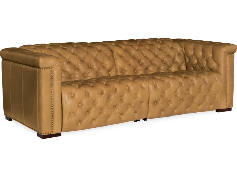 Savion 2 over 2 Sofa with Power Recline & Power Headrest Hooker Furniture